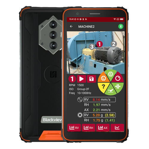 Accelerometro triassiale - VSHOOTER+&reg;-3-WL - SYNERGYS TECHNOLOGIES - senza fili / rinforzato