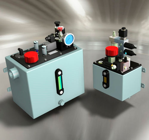 Centralina idraulica con motore pneumatico - 5G - Tecnofluid Engineering SrL - per macchina utensile / compatta / fissa