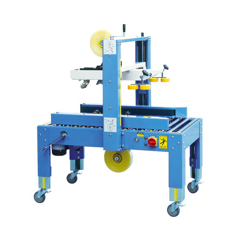 Sigillatrice di cartoni / casse a doppi lembi - JP-501 - Jia-In Industry - nastro adesivo / semiautomatica