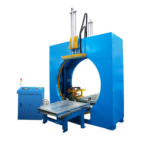 Avvolgitrice fasciapallet orbitale - ALPHA-SPA - Jia-In Industry - interamente automatica / per l'industria alimentare e delle bevande / per tubi in plastica
