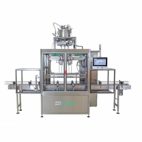 Riempitrice automatica - STOPPIL - per bottiglie / per bidone / per alimenti