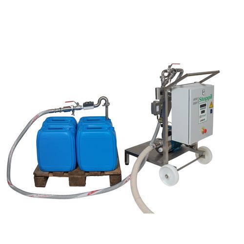 Riempitrice manuale - STOPPIL - per fusti su pallet / per bidone / per alimenti