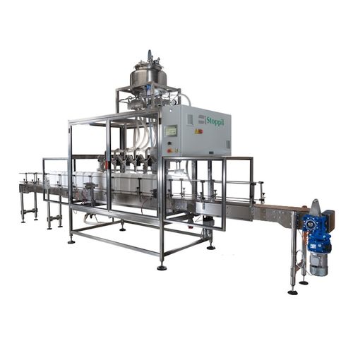 Riempitrice automatica - STOPPIL - per bottiglie / per prodotti alimentari / per prodotti fitosanitari