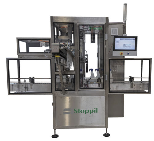 Tappatrice con avvitatore lineare - EB3000 - STOPPIL - automatica / per bottiglie / per tappi
