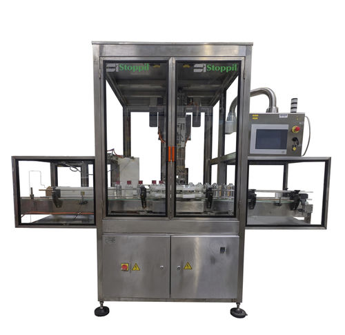 Tappatrice con avvitatore girevole - EB7000 - STOPPIL - a doppia testa / automatica / per tappi