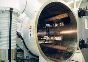 Spalmatrice tipo roll to roll - 2P1300M - Sidrabe Inc. - per polverizzazione catodica / automatica / per batteria