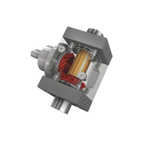 Martinetto meccanico a ingranaggio conici - KH series - GROB GmbH Antriebstechnik - in metallo