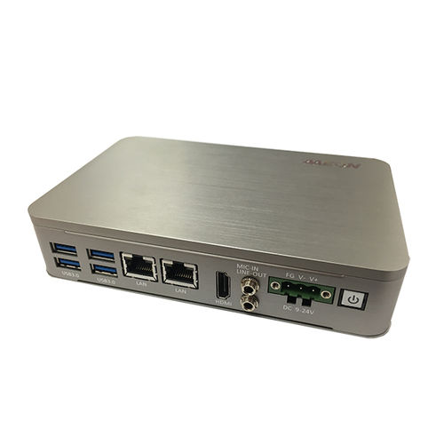 PC senza ventola - BOXER-6405 - AAEON - embedded / da parete / Intel® Celeron® N3350