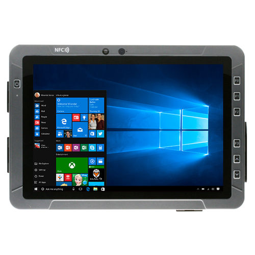 Tablet semi-rinforzato - RTC-1010M - AAEON - Windows 10 IoT Entreprise / 10.1" / Intel® Celeron® N3350
