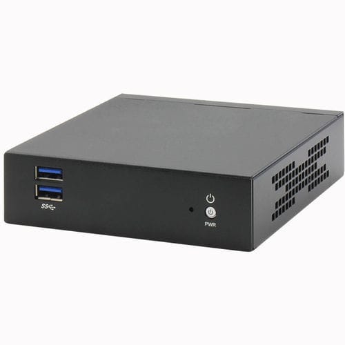 Piattaforma di rete da ufficio - FWS-2277  - AAEON - compatta / Intel® Celeron® N3350 / senza ventole