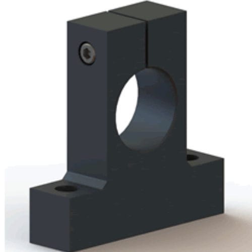 Supporto di estremità per albero - SEM series - OAV Air Bearings - in alluminio / di precisione