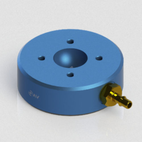 Bronzina lineare - OAVR050R - OAV Air Bearings - piatta / con cuscino d'aria / in alluminio