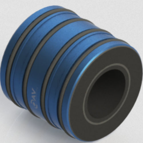 Cuscinetto liscio radiale - OAVTB100i50 - OAV Air Bearings - lineare / con cuscino d'aria / in alluminio
