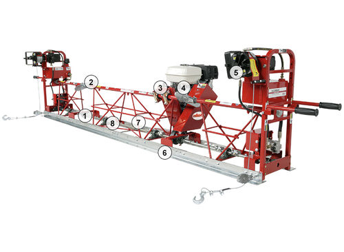 Banco di finitrice stradale - SE12 - Allen Engineering Corporation