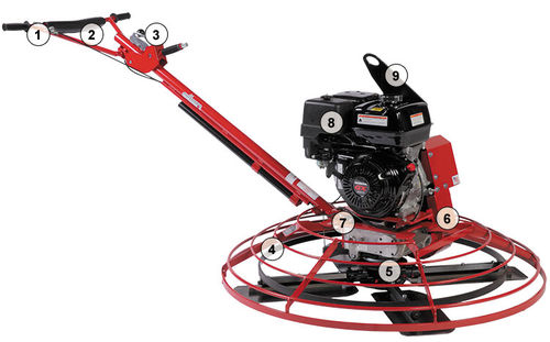 Frattazzatrice meccanica - TWPC 44613 - Allen Engineering Corporation
