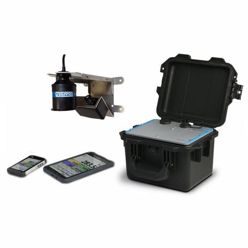 Misuratore di portata radar - NivuFlow Mobile 550 - NIVUS GmbH - volumetrico / per acqua / portatile