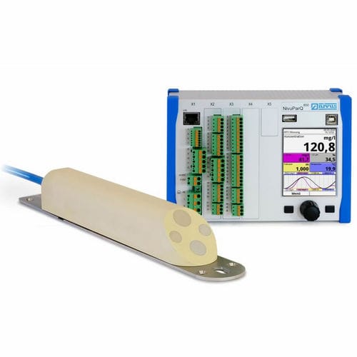 Apparecchio di misura di concentrazione - NivuParQ 850 - NIVUS GmbH - di particelle / di acqua / ad ultrasuoni