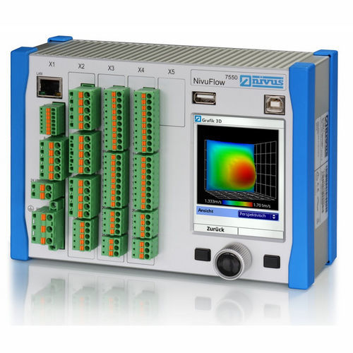 Misuratore di portata ad ultrasuoni - NivuFlow 7550 - NIVUS GmbH - radar / volumetrico / per acque reflue