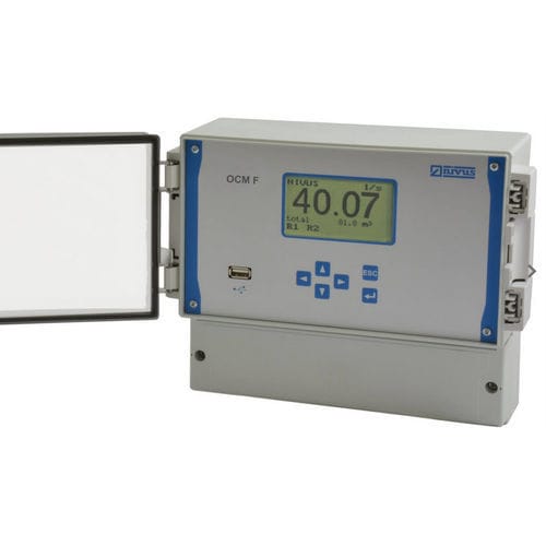 Misuratore di portata a ultrasuoni ed effetto Doppler - OCM F - NIVUS GmbH - volumetrico / per liquidi / clamp-on