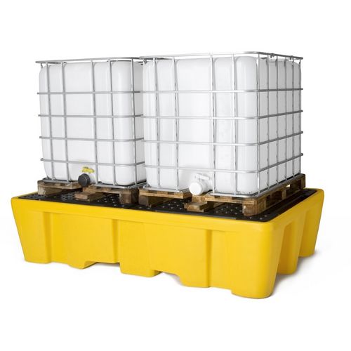 Vasca di ritenzione per contenitore IBC - 31-3073 - Lubetech - in plastica