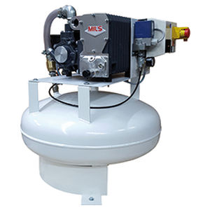 Gruppo da vuoto lubrificato - MINIVAC 1 series - MIL'S - con pompe a paletta / industriale / compatto