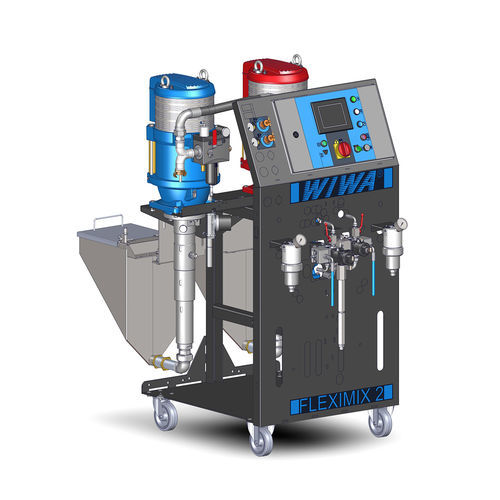 Sistema di dosaggio per prodotti ad alta viscosità - FLEXIMIX 2 PROFESSIONAL GX - WIWA - volumetrico / per l'industria automobilistica