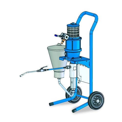 Pompa a pistone - INJECT HD 5 - WIWA - per resine / pneumatica / mobile