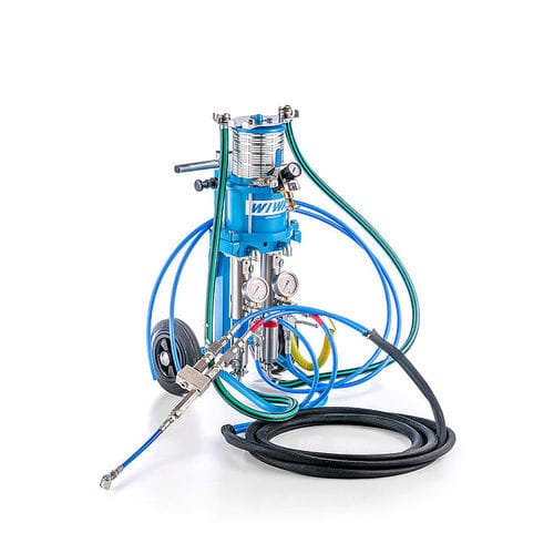 Pompa a pistone - INJECT 2K 14015 GX - WIWA - per resine / pneumatica / fissa