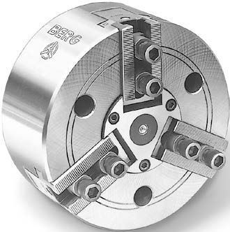 Mandrino automatico - KV3 series - Berg & Co. GmbH Spanntechnik - 3 ganasce / a centro chiuso / a pinza