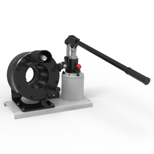 Pressa crimpatrice per tubi flessibili - H CRIMP 137 - TECHMAFLEX - per tubi flessibili idraulici / di connettori / manuale