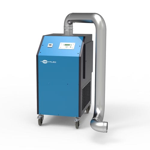 Aspiratore di fumo mobile - SMOKE EXTRACTOR 1200 - TECHMAFLEX - da terra / ad uso industriale / con filtro a carbone attivo