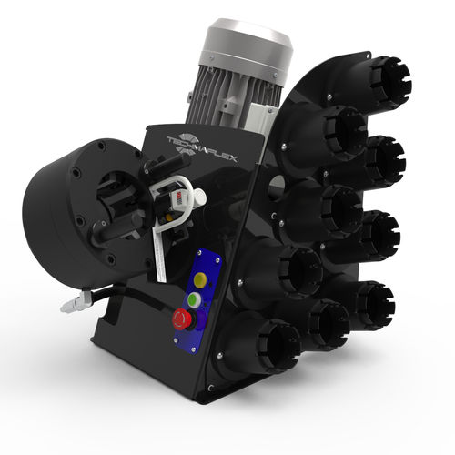 Pressa crimpatrice per tubi flessibili - S CRIMP 137 EVO R - TECHMAFLEX - per tubi flessibili idraulici / di connettori / semiautomatica