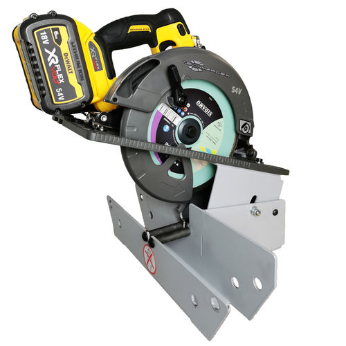 Segatrice circolare - S CUT 18 - TECHMAFLEX - per tubi / elettrica / a lama discendente