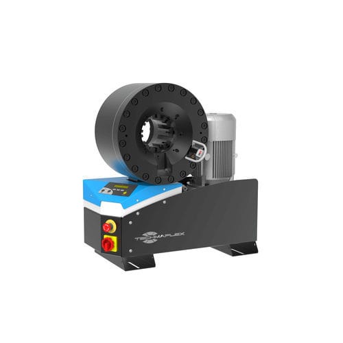 Pressa crimpatrice per tubi flessibili - S CRIMP 420 EVO - TECHMAFLEX - per tubi flessibili idraulici / di connettori / per raccordi a gomito