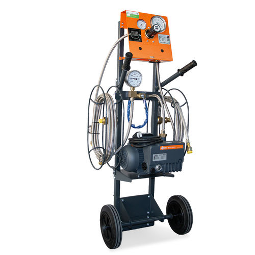 Dispositivo di svuotamento e di riempimento di gas SF6 - 3-001-4-R002 series - DILO Armaturen und Anlagen GmbH - mobile / carrello portabombole / manuale
