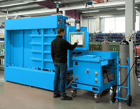 Tester di tenuta a vuoto - DILO Armaturen und Anlagen GmbH - per recipiente / per pompa di iniezione / automatico