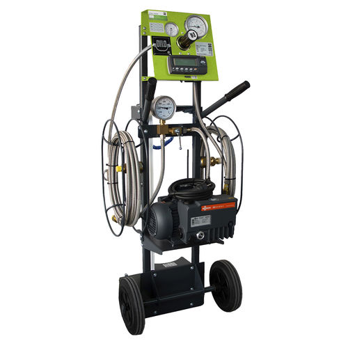 Dispositivo di svuotamento e di riempimento di gas carrello portabombole - CA-3-001-4-R002A - DILO Armaturen und Anlagen GmbH - mobile