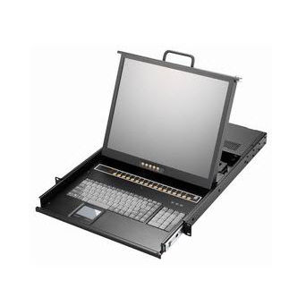Monitor LCD - CLS-19KVM816 - PKTRONICS GROUP - TFT / touch screen / industriale