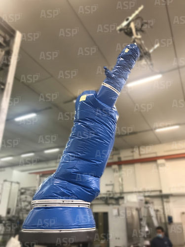 Copertura di protezione per robot di movimentazione - TEXPRAL B+  - ASP - a tenuta stagna / su misura / resistente ai prodotti chimici