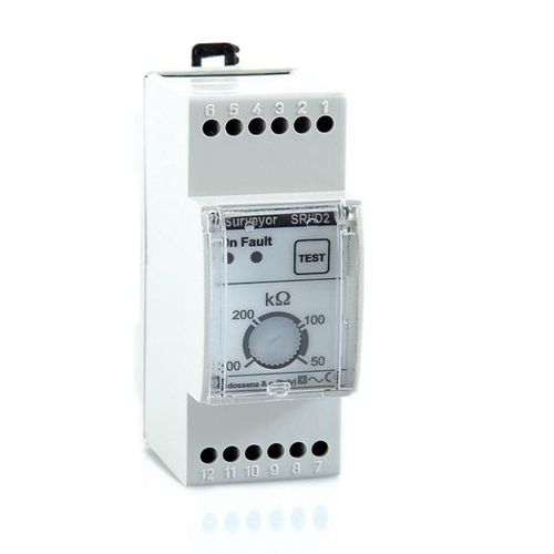 Controllore di isolamento per rete AC - SRI/D2 - DOSSENA - per sistema trifase / per rete a bassa tensione (BT) / per reti elettriche monofase