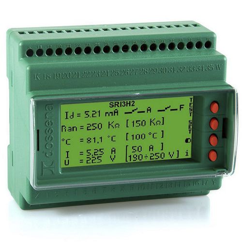 Controllore di isolamento per applicazioni mediche - SRI3/H2  - DOSSENA - per rete AC / per sistema trifase / per reti elettriche monofase