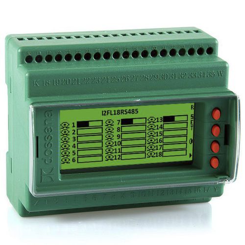 Modulo di estensione per sorvegliatore di isolamento - I2FL18 - DOSSENA - industriale / modulare / su guida DIN