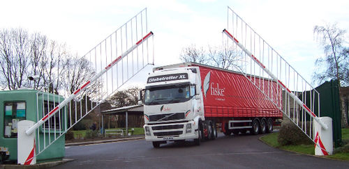 Barriera per parcheggi - HB - FRONTIER PITTS FRANCE - di sicurezza / a sollevamento / in alluminio