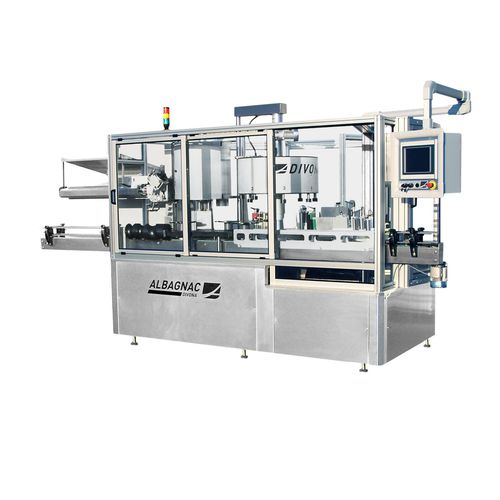 Macchina di etichettatura automatica - DIVONA - Albagnac - per bottiglie / per lattine / per applicazione laterale