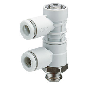 Valvola di ritegno a pistone - AKP series - SMC  - di protezione / in acciaio inossidabile / compatta