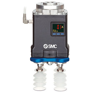 Pinza di presa elettrica - ZXPE5 series - SMC  - flessibile / a 2 griffe / a vuoto