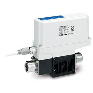 Regolatore di portata volumetrico - FC3W series - SMC  - proporzionale / per acqua / analogico