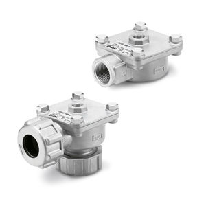 Valvola a membrana - JSX series - SMC  - manuale / ATEX / IP65