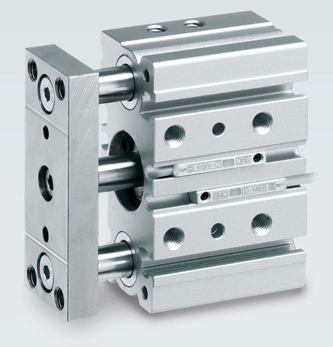 Cilindro pneumatico - MGPK series - SMC  - a doppio effetto / in acciaio / industriale