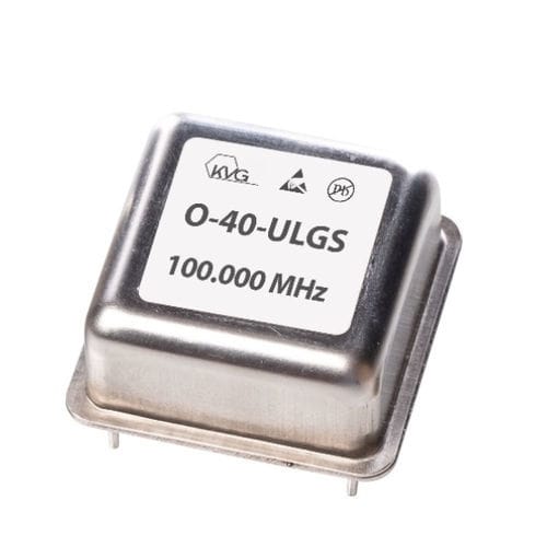 Oscillatore OCXO - O-40-ULGS - KVG Quartz Crystal Technology GmbH - elettronico / HF / a bassissimo rumore